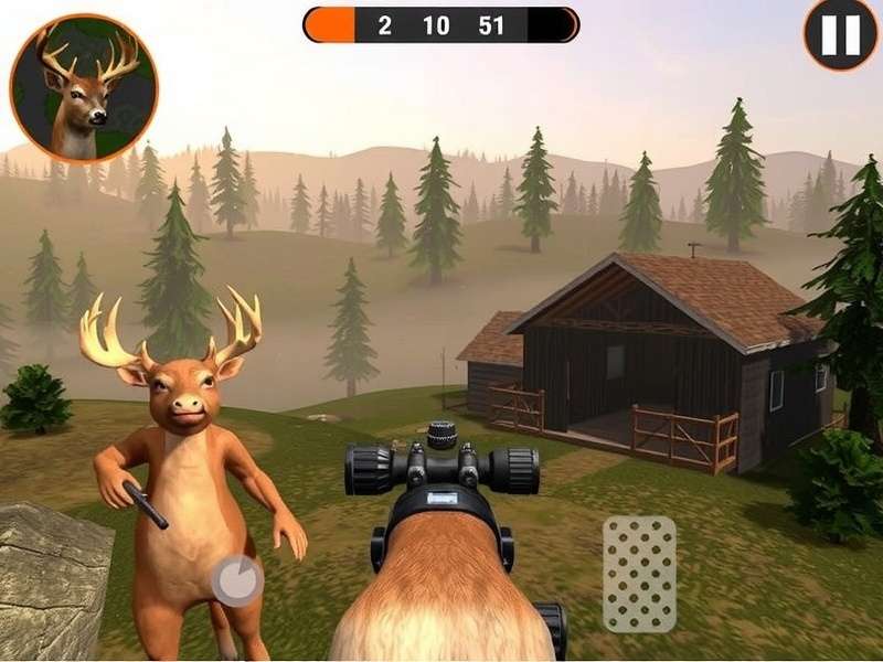 Deer Chase Sniper Game Screenshot